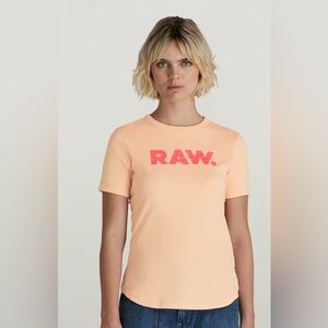 Sold Out G-Star Tee in Peach Nougat